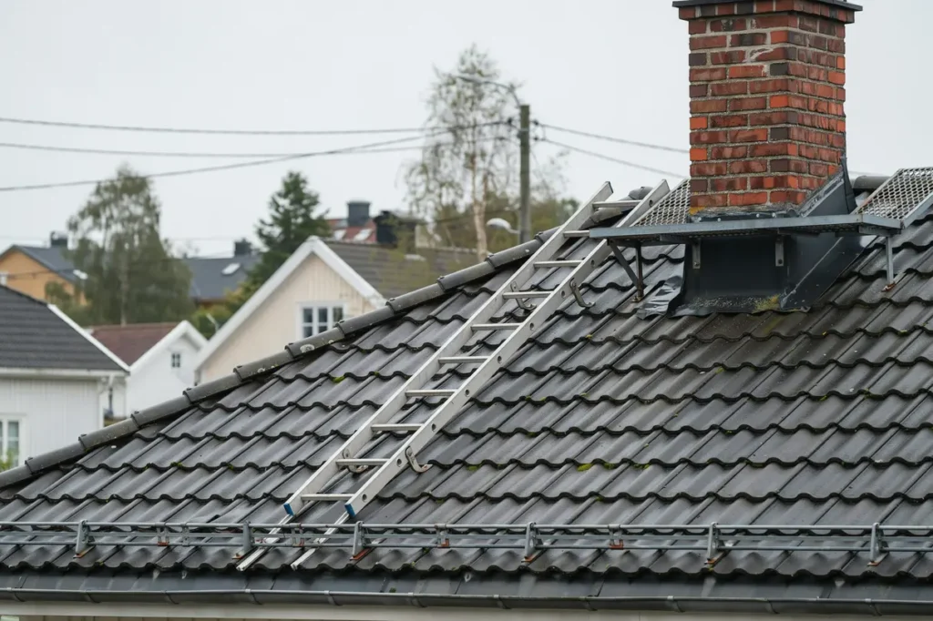 taks kerhet vid sotning och service s f rbereder du villataket r tt