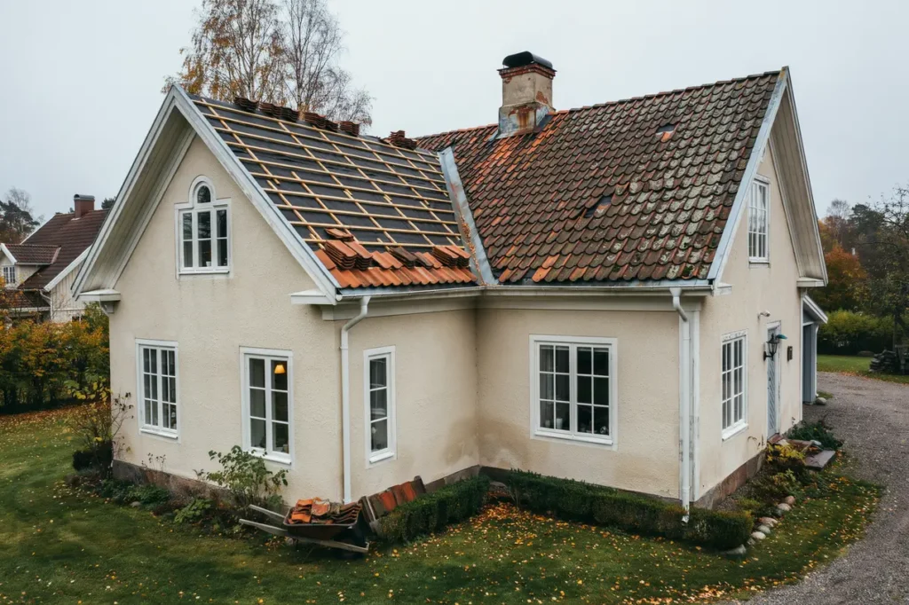 takrenovering eller takbyte s avg r du vad som r r tt f r ditt hus